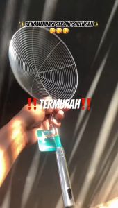 Serok Penggorengan Saringan Stainless Steel Berkualitas Harga Termurah