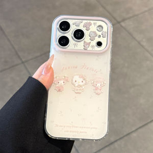 SENBO | Flower and Cat Pattern iPhone 17 Pro Max Case Full Protection
