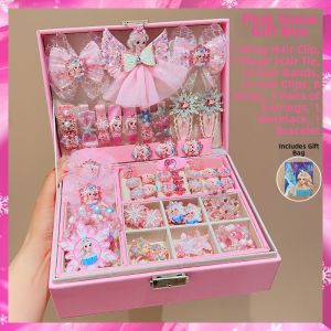 ALLofmini | Frozen Elsa Princess Decorative Hair Accessories Gift Box Practical