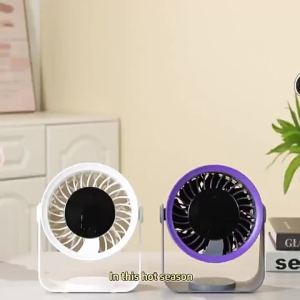 Wireless Desktop Fan 20000mAh 360° Air Circulation Fan 100 Gear Wall Mounted Fan Ultra Quiet Rechargeable Fan 空气循环风扇