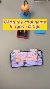 Găng tay chơi game ôm trọn bàn tay chống thấm mồ hôi vân tay cảm ứng cả 5 ngón giữ ấm tay chống nắng khi chạy xe