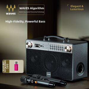 HUABAO | High Power Multi-functional Heavy Bass Portable Speaker for Square Dancing