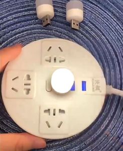 USB Mini Portable LED Light Bulb USB Night Light Mobile Power Charging Reading Book Lamp Desk Lamp 便携小圆灯