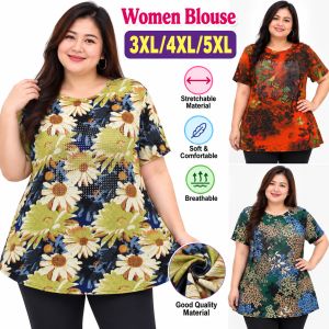 Baju Blouse 5XL Stretchable Shirt Offer Price New Stock