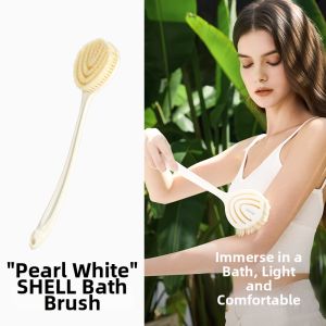 RHOS | Exfoliating Soft Bristle Long Handle Bath Brush