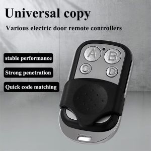 433MHz Remote Control Clone Learning Rolling 4CH Car Key Garage Door Gate Opener Duplicator Universal 4 Buttons Door Car Remotes