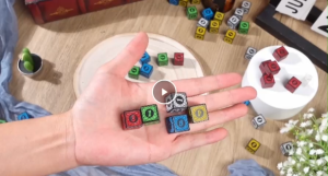 10pcs Acrylic Dice Set 6-Sided Table Game Dice For Board Games And Teaching Math Dice Set