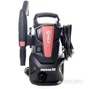 เครื่องฉีดน้ำแรงดันสูง POLO รุ่น WARRIOR90 กำลังมอเตอร์ 1200 วัตต์ แรงดัน 90 บาร์ ปริมาณน้ำ 330 ลิตร/ชั่วโมง (โปโล) รับประกัน 1ปีเต็ม สินค้าคุณภาพ