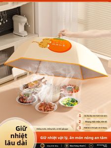 MONLEYTA | Bộ nắp đậy ấm bàn ăn bằng vải lưới gấp gọn lỏng dùng tại nhà của Đức Bao bọc thức ăn mùa đông Bộ nắp đậy ấm hoàn hảo cho đồ ăn thừa