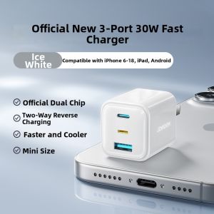 joyroom | Fast Charging Head Charger 30W