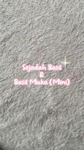 Sajadah Anak Kepala 3/4 Sujud Mini Muka Travel Oleh-Oleh Umroh Haji Basil