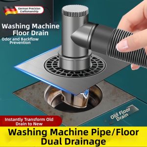Anti-Hair & Odor Blocking Drain Adapter