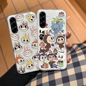 Ốp điện thoại Cho Samsung A17 5G A07 LTE 5G Mới 2025 Dễ Thương Phim Hoạt Hình Labubu Mô Hình chống trượt Rõ Ràng Cao Su vỏ mềm Cho Galaxy A17 5G A17LTE A07 4G A07LTE Ốp điện thoại Bìa