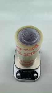 1 Cuộn băng keo Trong Đục OPP rộng 20cm 100yard dài 68 mét lõi giấy 3mm