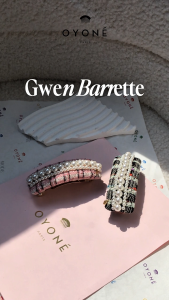 Oyone Paris Urban Nature Gwen Barrette Hair Clip Hair Pin Sepit Rambut 发夹