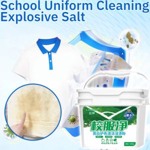 【Value Bucket Pack】School Uniform Cleaning Explosive Salt Fabric Stain Remover Laundry Detergent Powder Stain Remover