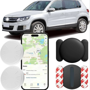 Thiết Bị Định Vị GPS Ô Tô Thời Gian Thực Chống Nước Từ Tính Dùng Được Với Ứng Dụng Tìm Của Tôi Trên iOS Dành Cho Người Lớn Kèm Pin.
