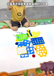 Magic Water Drawing Mat Kit Painting Reusable Large Coloring Painting Canvas Toys for Kids