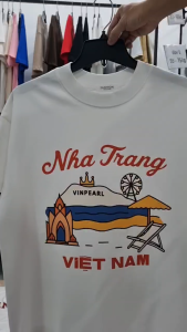 Áo Thun Boxy Oversize du lịch biển Phú Quốc Nha Trang Đà Nẵng Vũng Tàu
