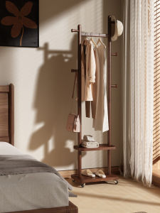 CHUJUN | Classic Style Foldable Wooden Coat Rack