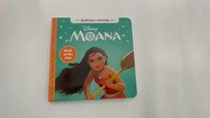 Moana Disney Princess Bedtime Stories Board Storybook For Kids to Learn to Read
