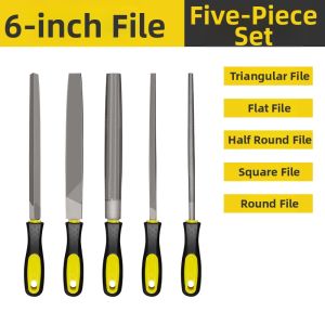LECAN | Hard Metal Five-piece Files Set