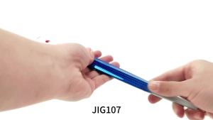 TEASER J107 150G-400G Fast-sinking Iron Plate Boat Fishing High-Antimony Lead Double-Head Luminous Slow-Jig Deep-Sea Bionic Lure