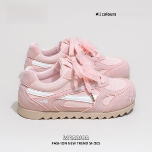 Warrior | Soft Sole Breathable Casual Shoes with Bow Pink