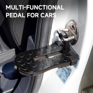 Universal foldable door auxiliary pedals car roof rack pedals door pedals auto parts