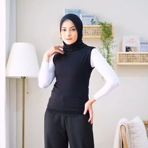 Nafisa Manset Agata - Manset Turtleneck Tanapa Lengan