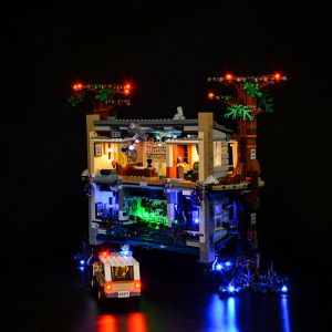 LED Lighting Set Suitable for LEGO Stranger Things The Upside Down 75810 Lighting Gift (Excluding Building Blocks)