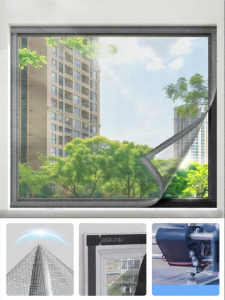 ZTION | Magnetic Insect-Repelling Invisible Screen Curtain