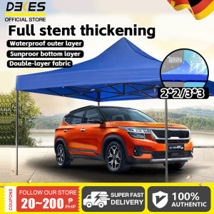 DEKES Folding Tent Waterproof 2×2m/3×3m/ For Camping For Car For Motocycle Tent Cottage Outdoor Foldable