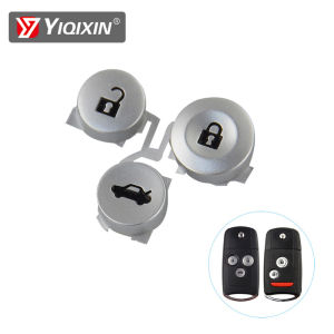 YIQIXIN For Honda Civic Accord Jazz CRV HRV Remote Car Key Shell For Acura TL TSX ZDX RSX Pad Fob Accessories 3 Button
