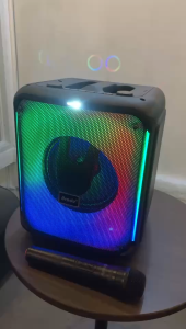 Speaker BTS-1783 Brodu 8 Inch Subwoofer Speaker With Wireless Microphone