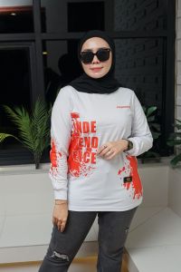 Kaos Wanita // Atasan Wanita Lengan Panjang // Baju Wanita Dinarry Fashion