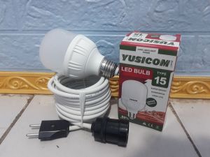 Fiting Lampu Gantung Siap Pakai + Kabel 1-10 Meter Bonus Lampu