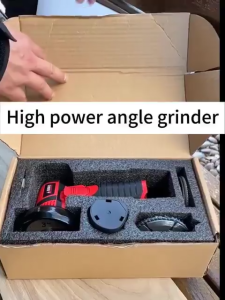 REAIM Cordless Angle Grinder - 3 Inch Portable Mini Polishing & Cutting Machine for Home DIY