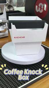 Hộp Đựng Bã Cà Phê KACACAO Classic ABS Espresso Chống Trượt Dụng Cụ Pha Chế Cho Barista Màu Đen Giúp Thao Tác Dễ Dàng Hơn