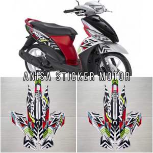 STIKER STRIPING LIS BODY YAMAHA MIO J TEEN 2013 2014 STANDAR