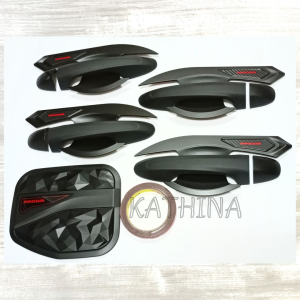 Paket Outer Handle Tank Cover Pintu Mobil Toyota Innova Reborn 2016 Hitam
