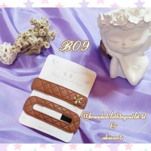 (1 PASANG) JEPIT RAMBUT IMPORT PREMIUM / JEPIT RAMBUT KOREAN STYLE / JEPIT PONI ELEGAN / VINTAGE HAIRCLIP / ST7848