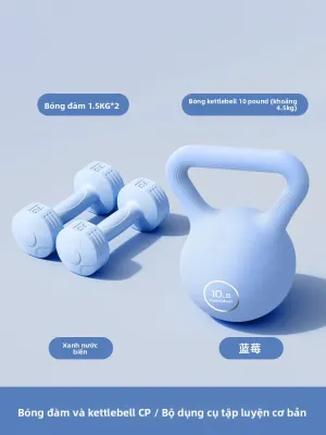 TEZEWA | Tạ Kettlebell Thể Dục Tại Nhà Thể Tích Nhỏ