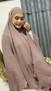 Jilbab French Khimar Jumbo Bandana V Shape Lancip bahan Crinkle Airflow Premium GAZALA HIJAB