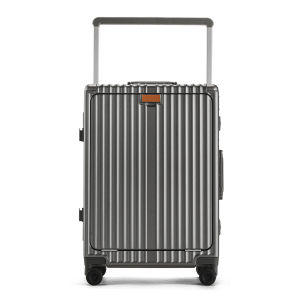 MANLVSHI | Front Opening Multifunctional Suitcase with Password Lock 20 inches