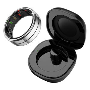 COLMI R07 Smart Ring Men Women with Charging Case Heart Rate Blood Oxygen 5ATM Waterproof For Android iOS Xiaomi Phone