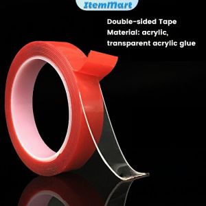 ItemMart 1 Roll of Double Sided Super Sticky Tape Length 300cm Waterfroof Adhesive Tape