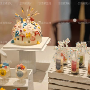 ชั้นวางของตกแต่งเค้กแบบแสดงสินค้า กระดาษตกแต่งเค้ก กระดาษถ้วยอบ วัสดุอื่นๆ สำหรับงานแต่งงาน งานปาร์ตี้ งานแต่งงาน