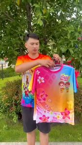 เสื้อใส่ทำบุญกฐิน เสื้อสายบุญราคาโรงงาน