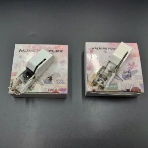 DIY Sewing Accessories: Even Feed Walking Foot & Guide Presser Foot for Brother, SINGER & Janome Sewing Machines